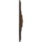 Ekena Millwork Bailey Ceiling Medallion (Fits Canopies up to 4"), Hand-Painted Rust, 18 1/8"OD x 3/4"P CM19BIRUS - alternate 3